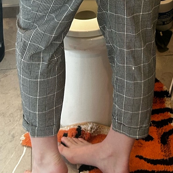Office Mama🔥Pant, Plaid Trousers, Women - Picture 2 of 5